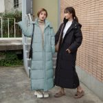 Thick down parka women with hood down jacket winterr coat cultivate morality fashion eiderdown hoodie with thick 805